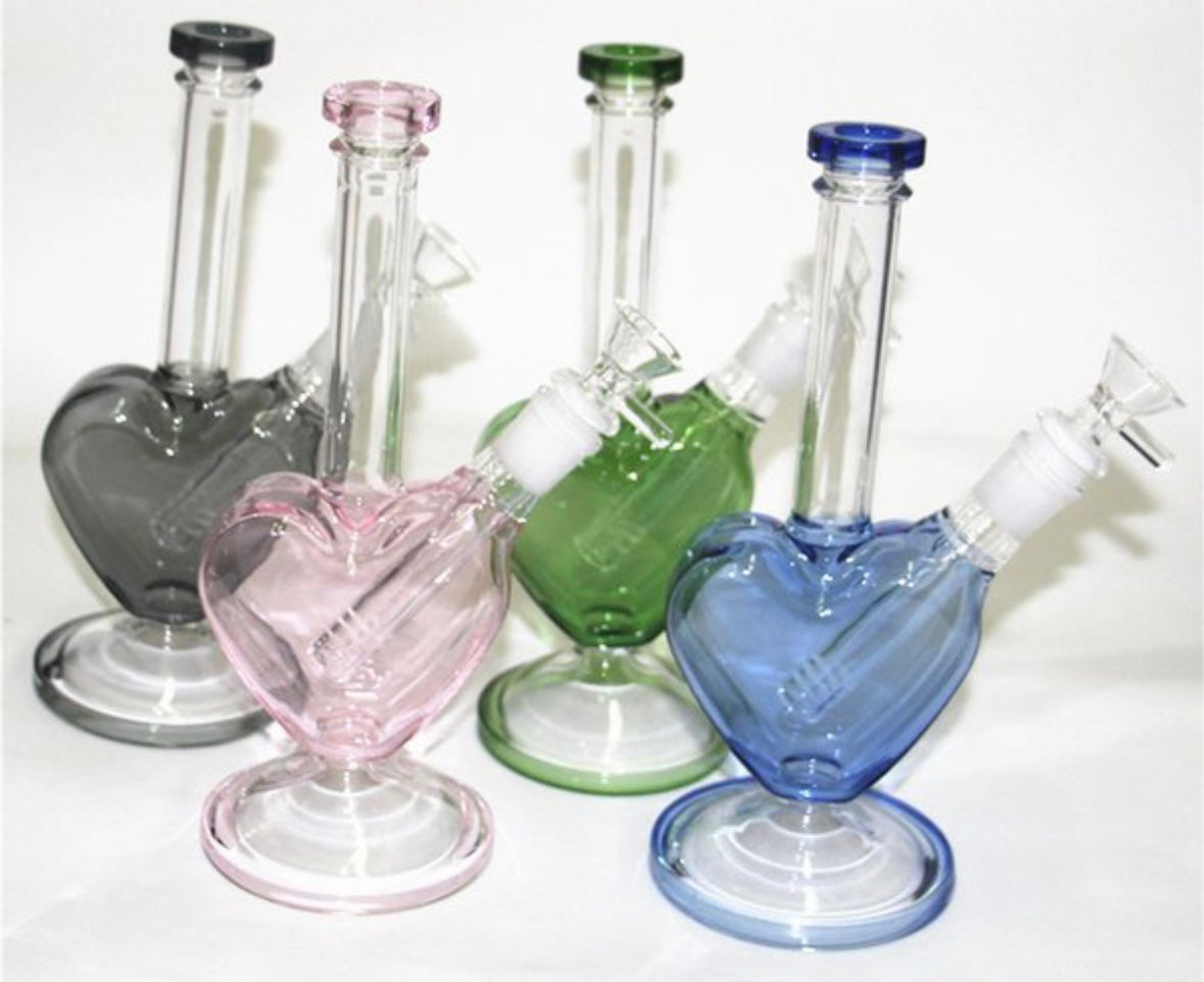 Heart Shape Glass Piece