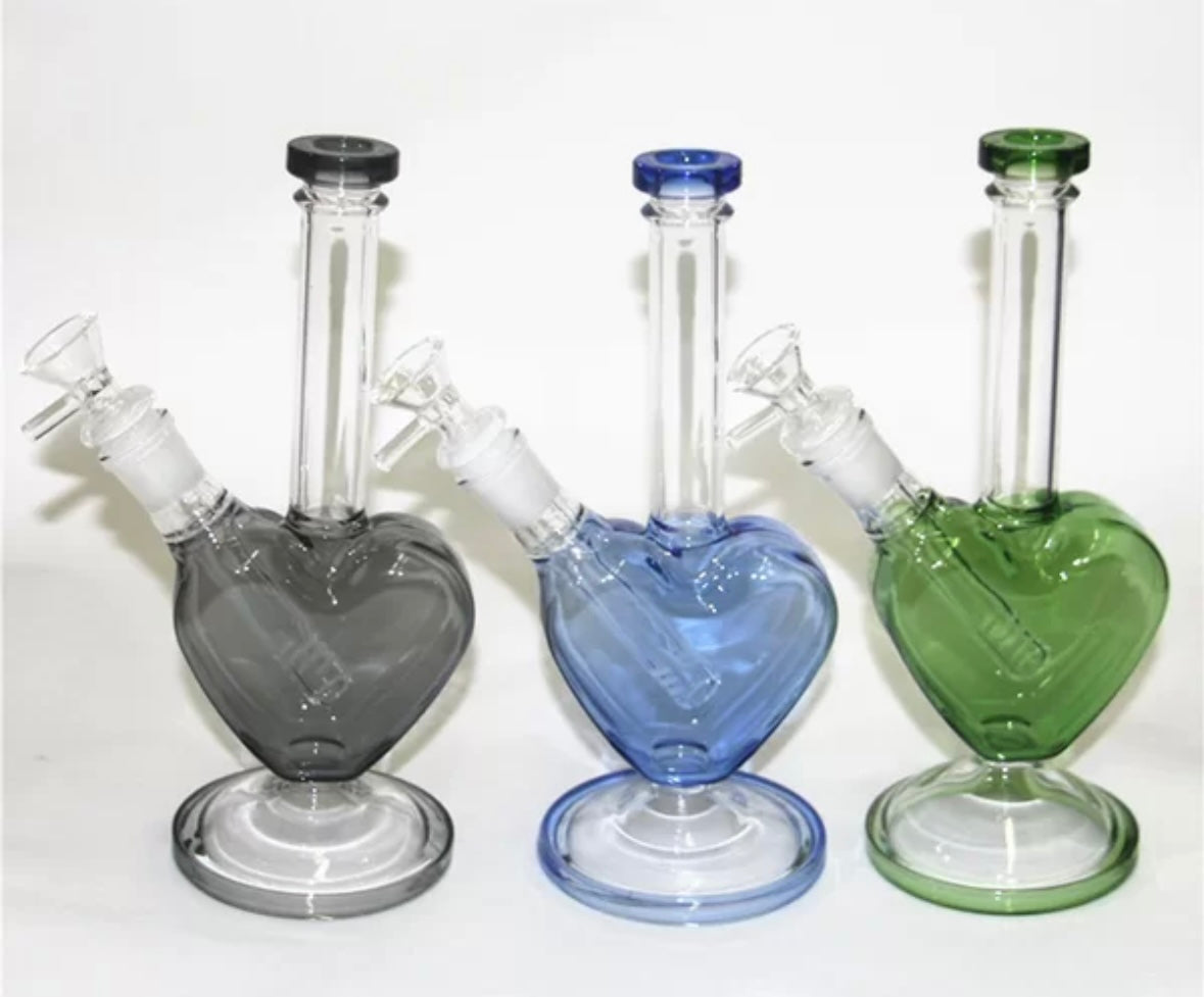 Heart Shape Glass Piece