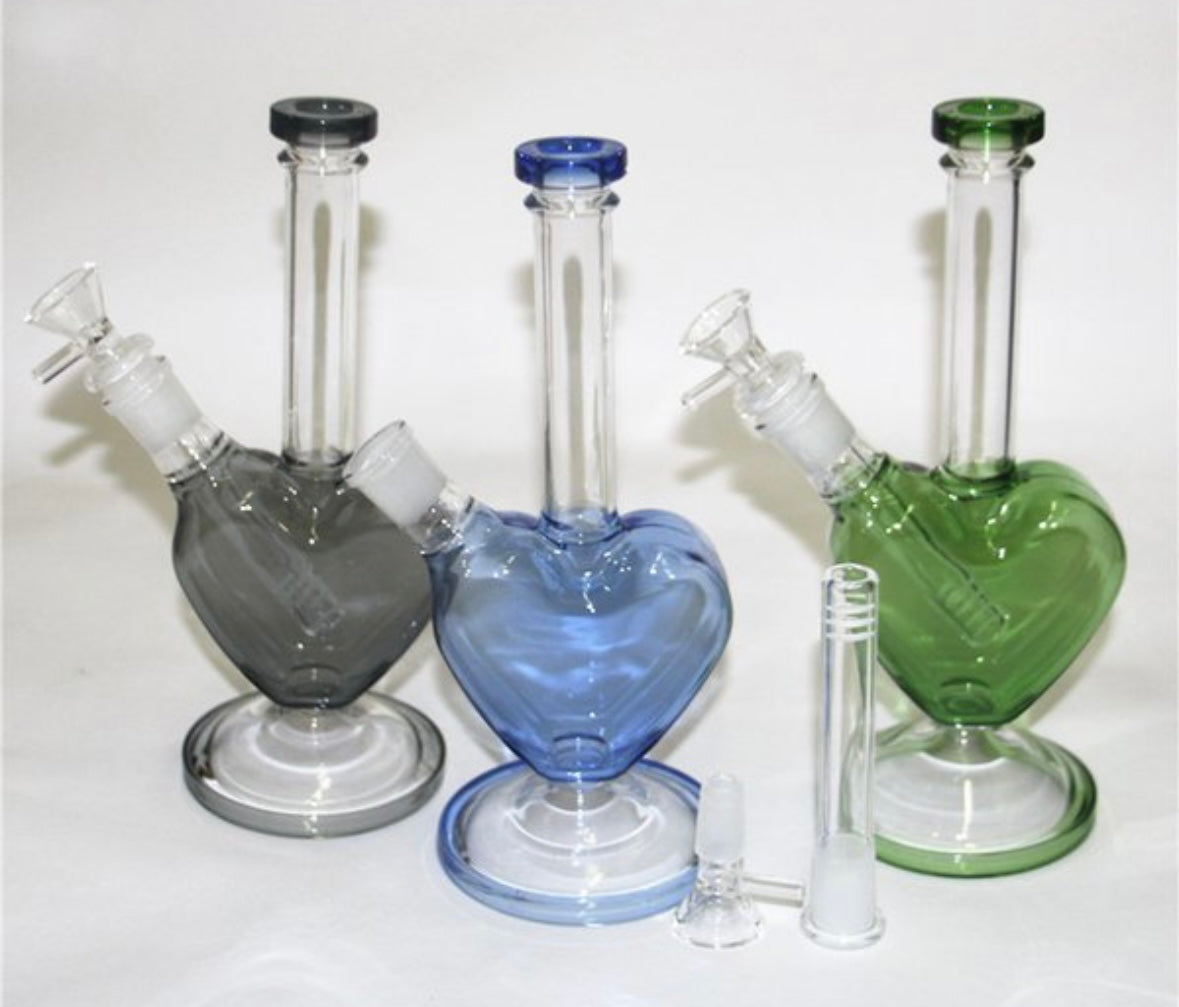 Heart Shape Glass Piece