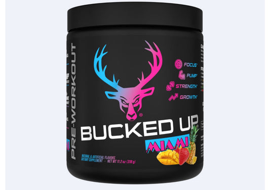 Bucked up MIAMI pre-workout